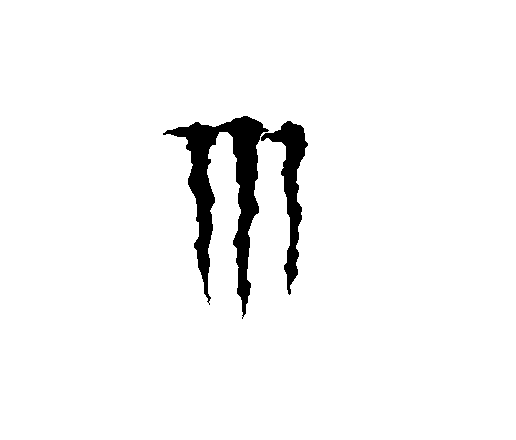 monster logo outline