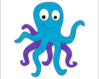 Cute Octopus Silhouette | Clipart library - Free Clipart Images