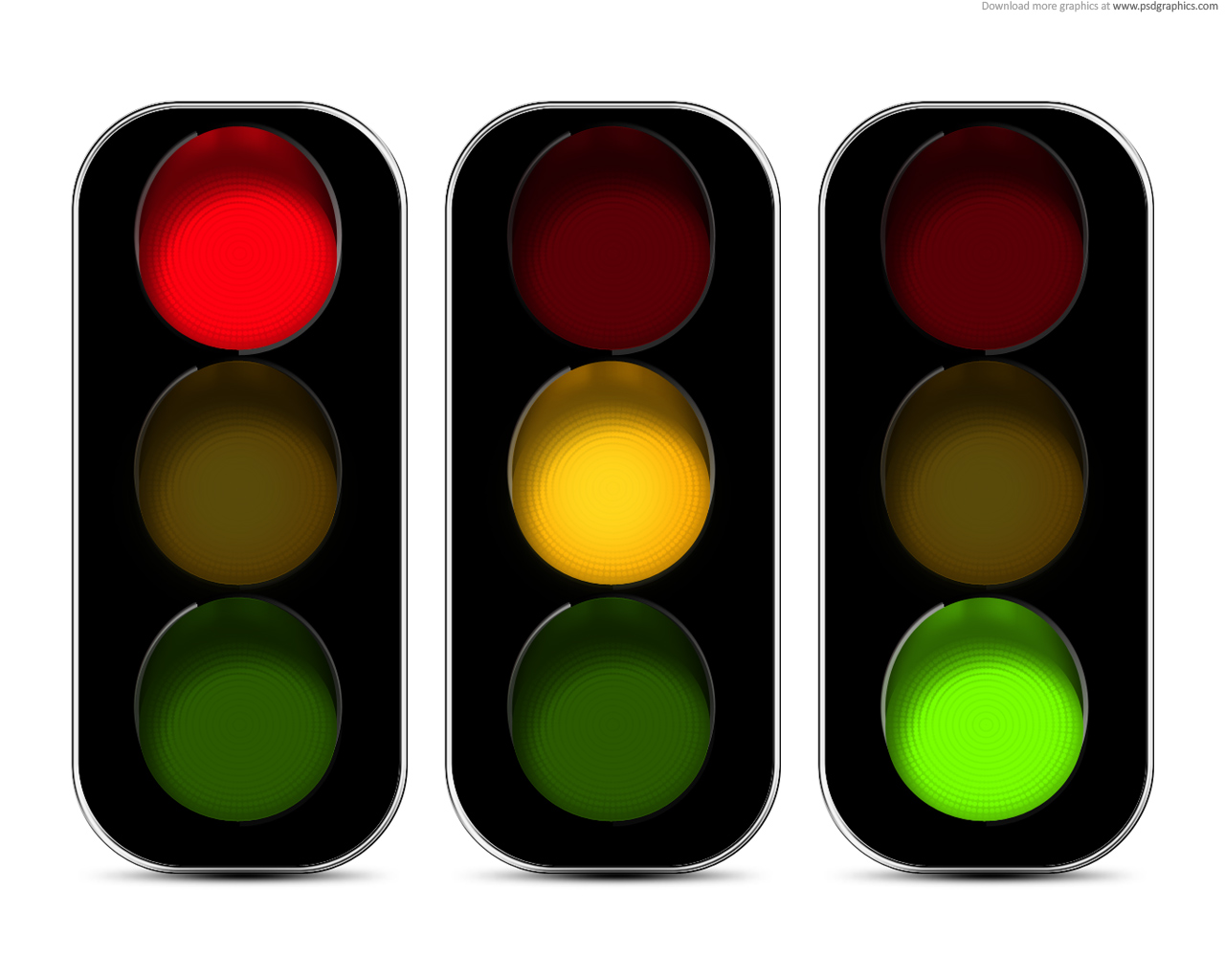Images For  Yellow Traffic Light Clipart