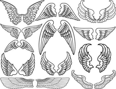 back angel tattoos | HD Tattoo Design