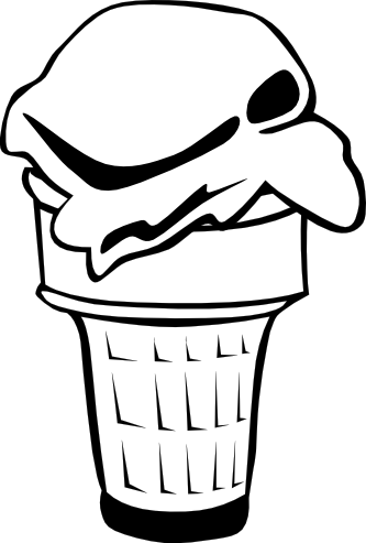 Gerald G Ice Cream Cones Ff Menu 3 - free-clipart.org