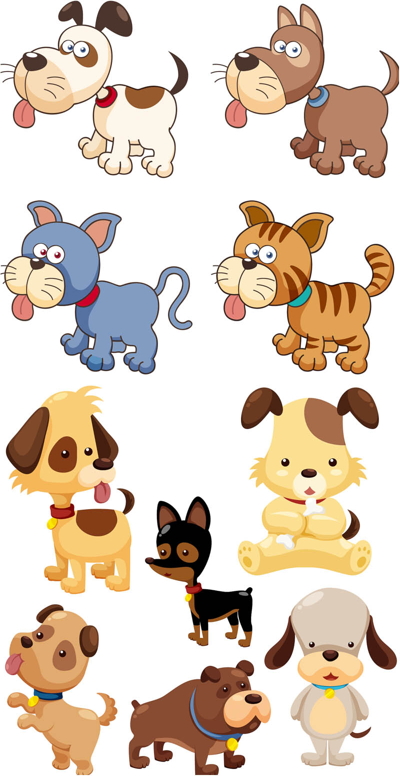 Free Cartoon Puppys, Download Free Cartoon Puppys png images, Free