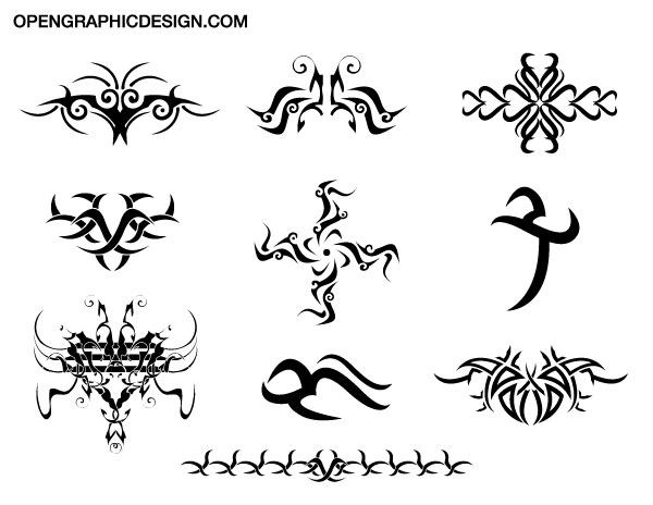 200+ Free Vectors: Tribal Graphics  Tattoo Designs - Tuts+ Design 