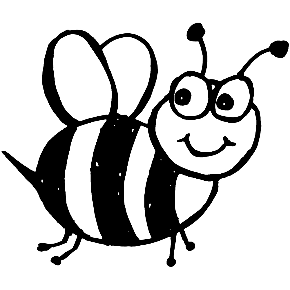 Free Bumble Bee Outline, Download Free Bumble Bee Outline
