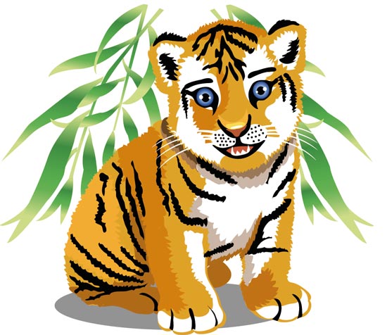 Baby Jungle Animals Clipart | Clipart library - Free Clipart Images