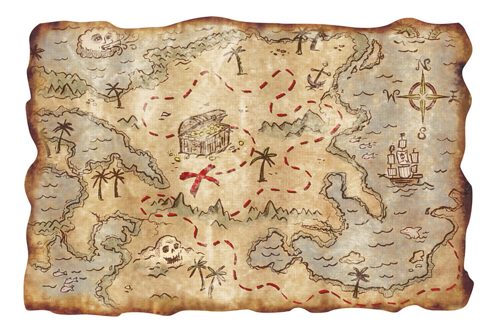 fun - Pirate Treasure Map - TeX - LaTeX Stack Exchange