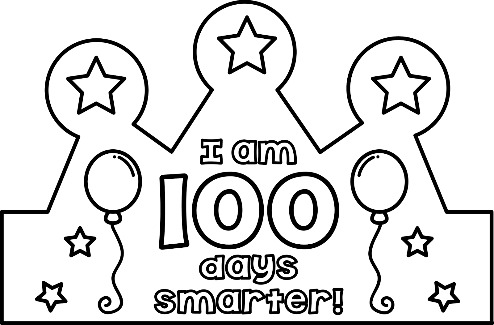 20 100th Day Of School Hat Template Free Popular Templates Design