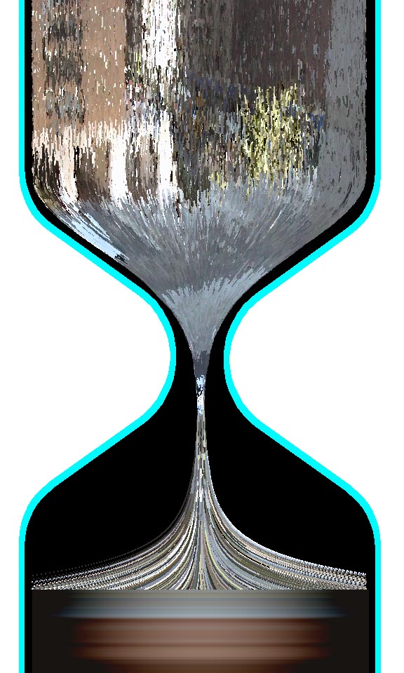 Daniel Rozin Hourglass Mirror