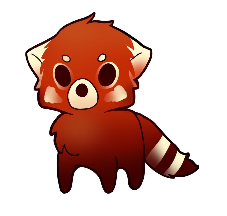 Cute Red Panda Drawing | Amazing Wallpapers