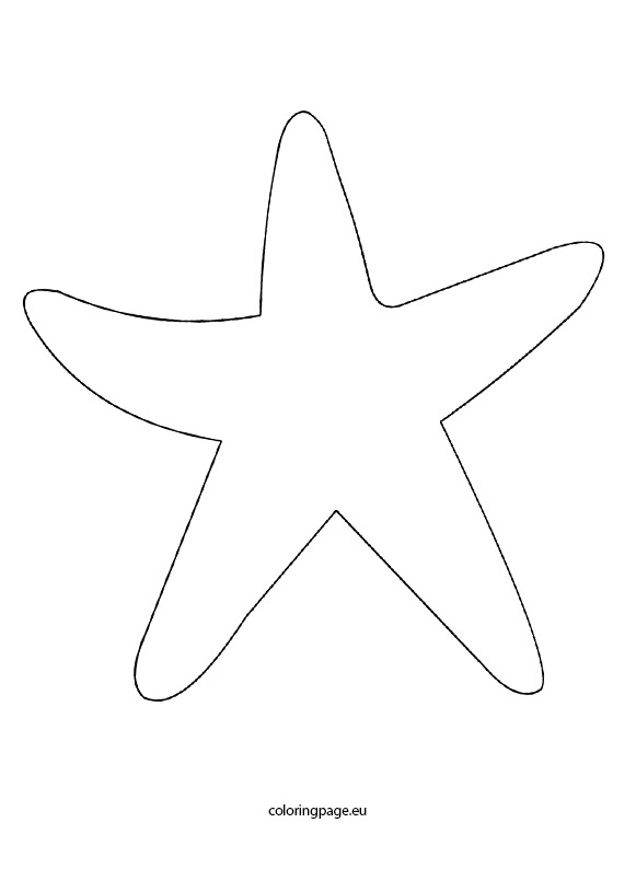 Free Starfish Template, Download Free Starfish Template png images, Free ClipArts on Clipart Library