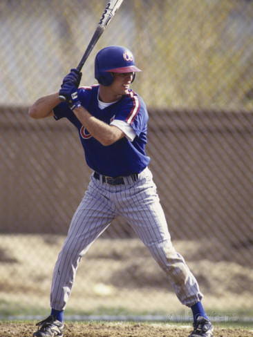 baseball players in action