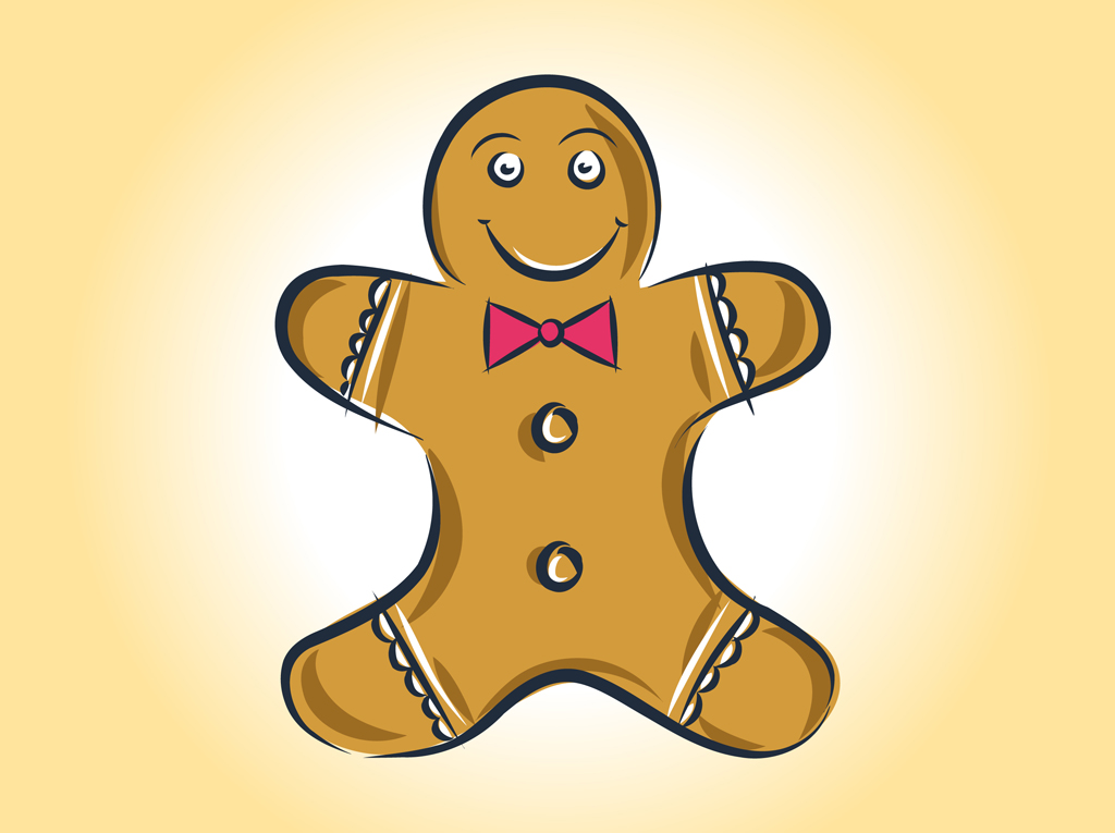Gingerbread Man Vector