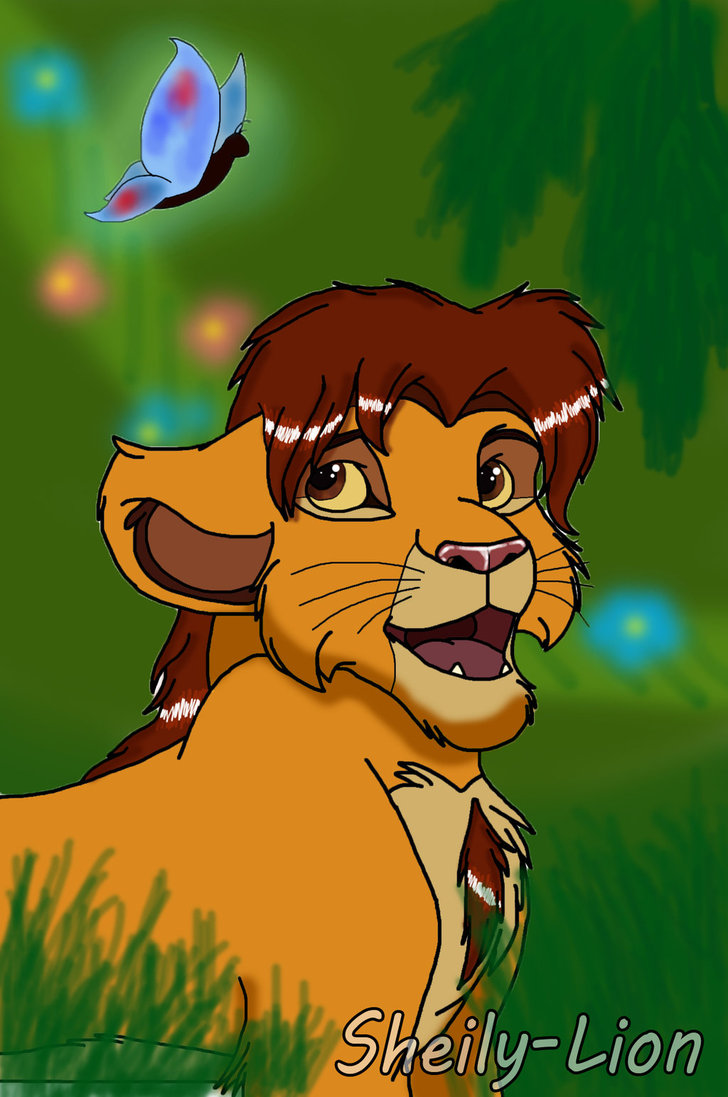 Young Simba by Sheily-Lion on Clipart library