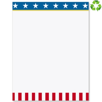 Free patriotic writing paper with lines