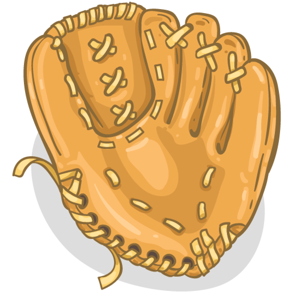 free clipart baseball glove - photo #20