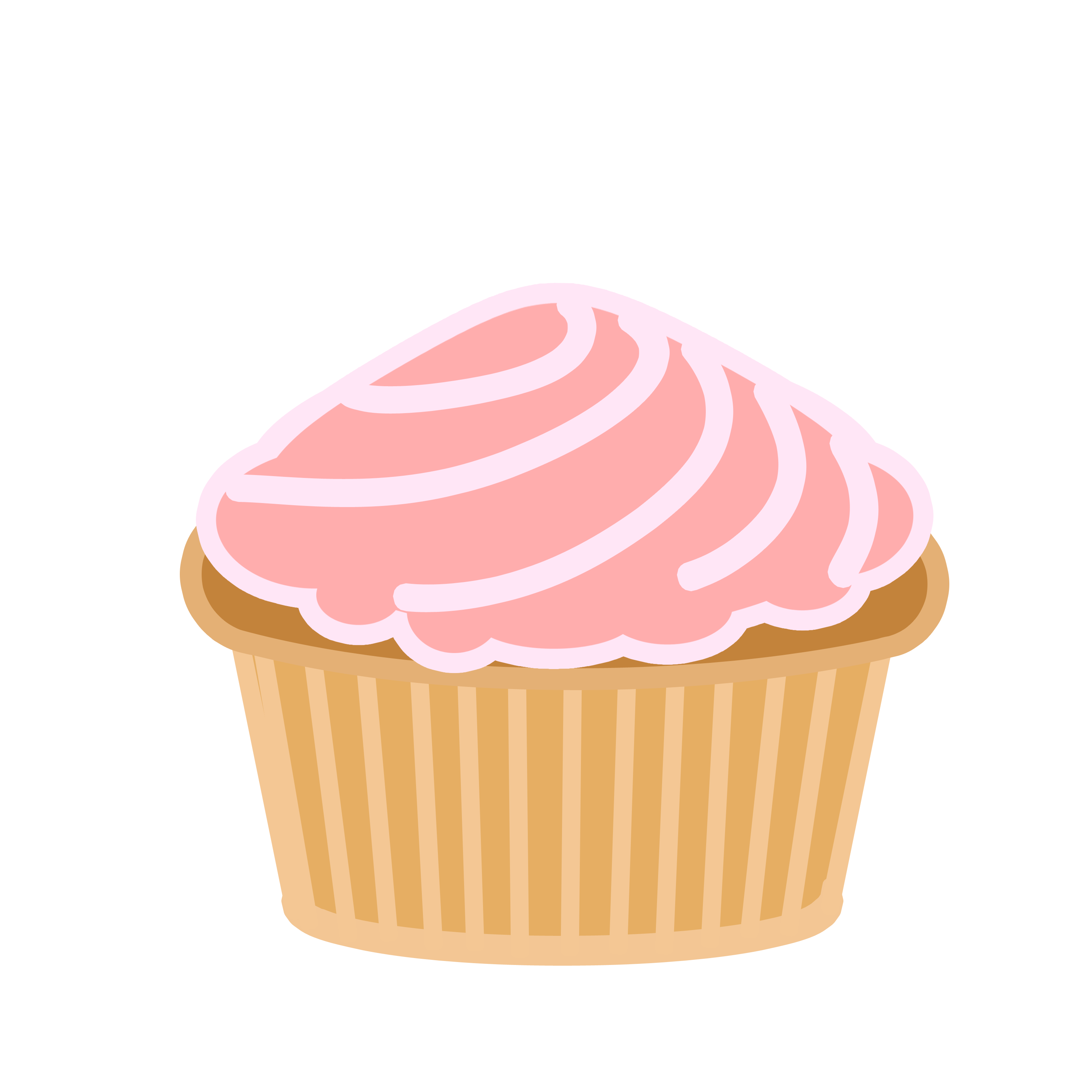 Pink Swirl Cupcake by Quick-Stop on Clipart library