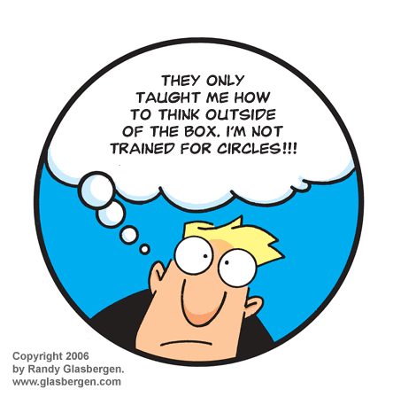 thinking | Randy Glasbergen - Glasbergen Cartoon Service