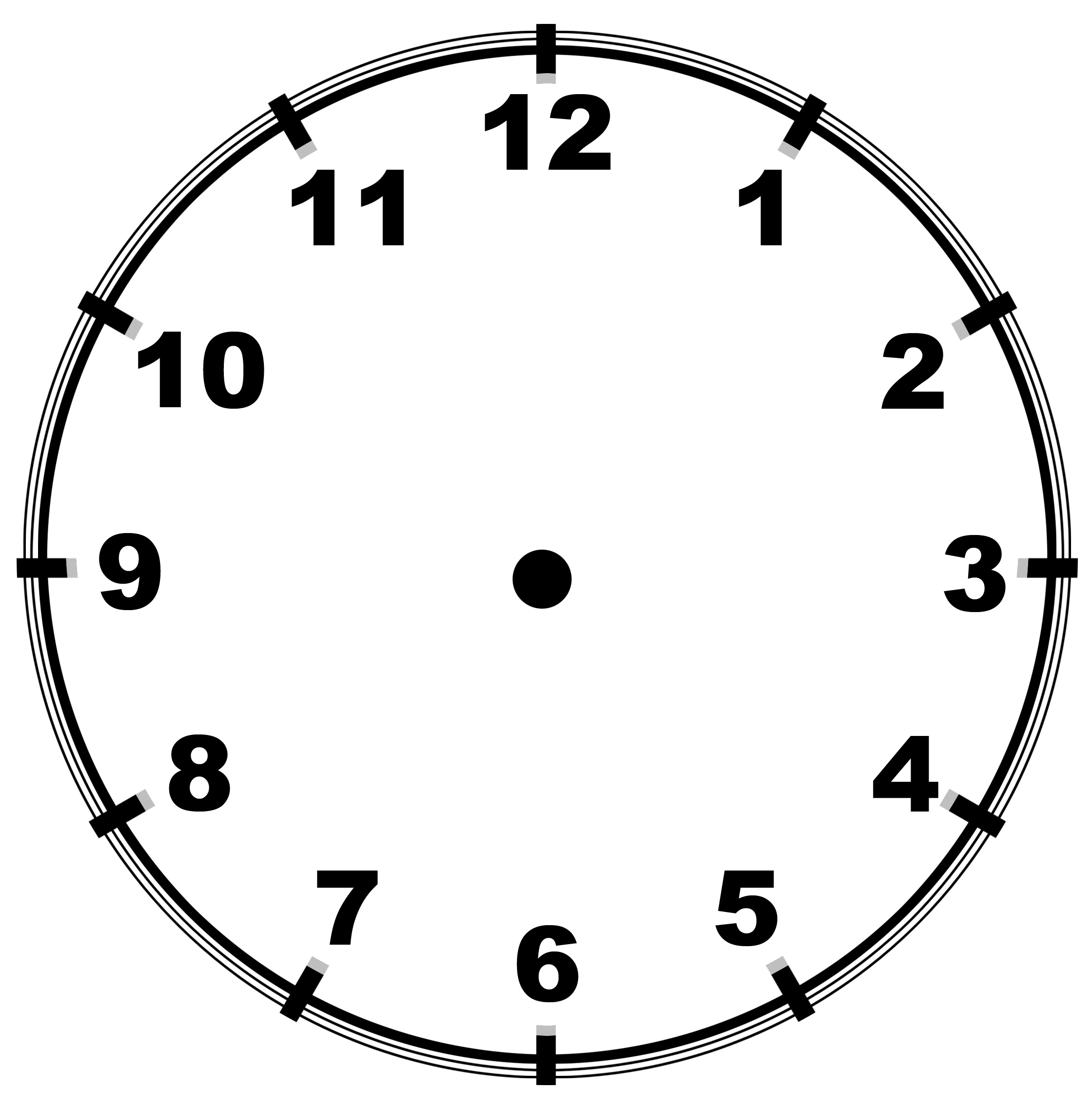 Pictures Of Clocks For Teaching Time