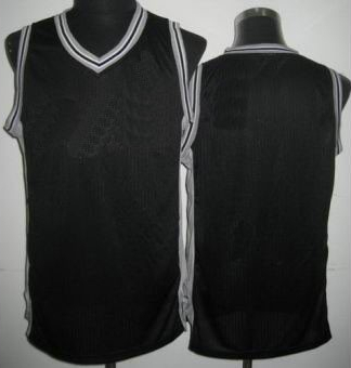 black plain basketball jersey