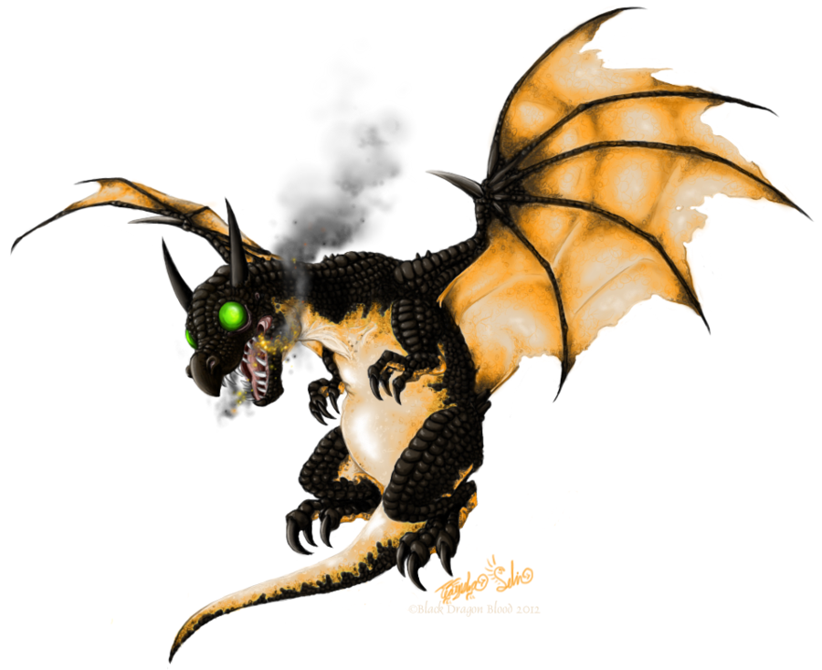 Black-Dragon-Blood (Dragon) on Clipart library
