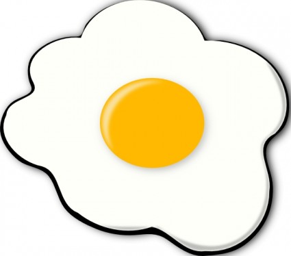 Sunny Side Up clip art Vector clip art - Free vector for free download