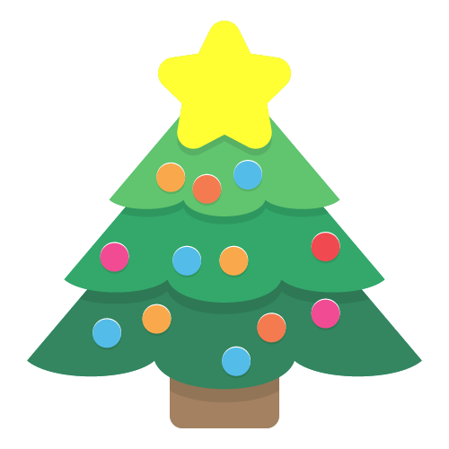 Cartoon Christmas Tree Clip Art - Clipart library