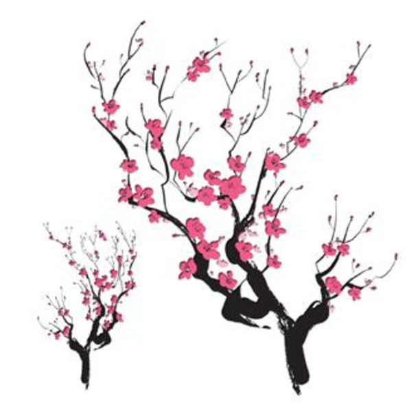 Featured image of post Cherry Blossom Tree Silhouette Painting This is an easy painting that beginner painters can try