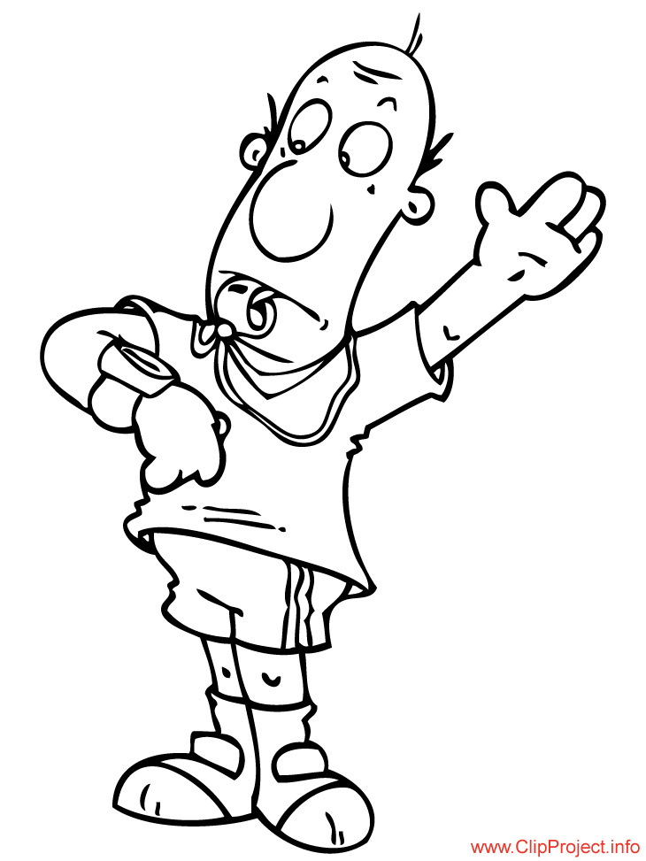 referee Colouring Pages (page 2)