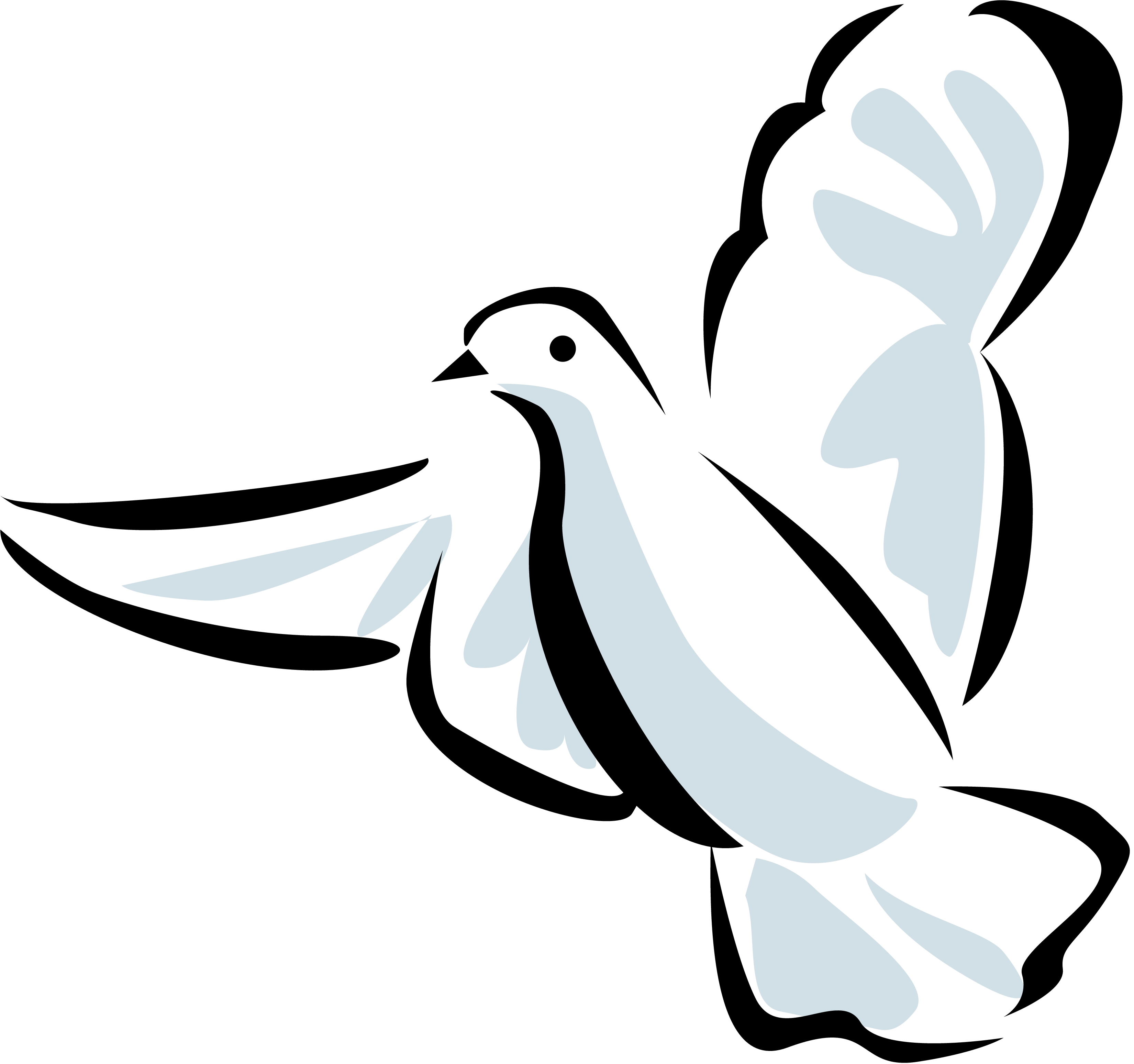 Holy Spirit Dove Clip Art - Clipart library