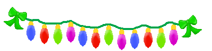 Christmas Dividers - Christmas Bulb Lines - Gingerbread Man Line