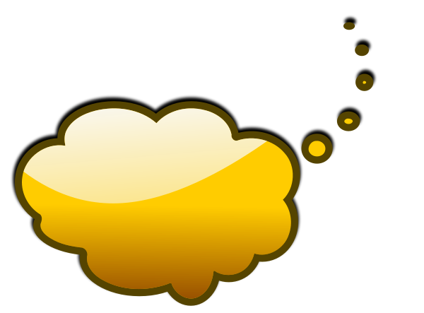 Yellow Speech Bubble Clip Art Download