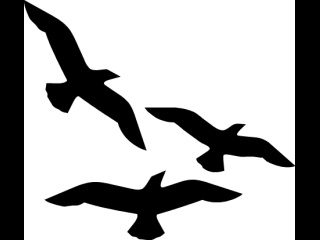 Birds Flying Silhouette - Clipart library