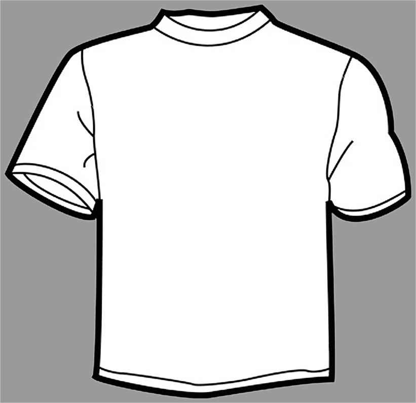 Free T Shirt Outline Template, Download Free T Shirt Outline Template