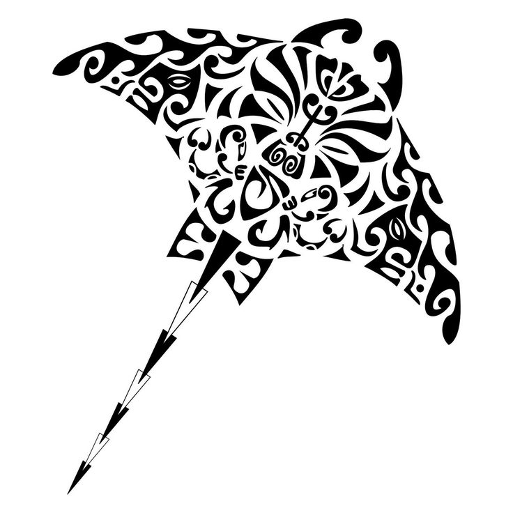 Stingray | Ink | Clipart library