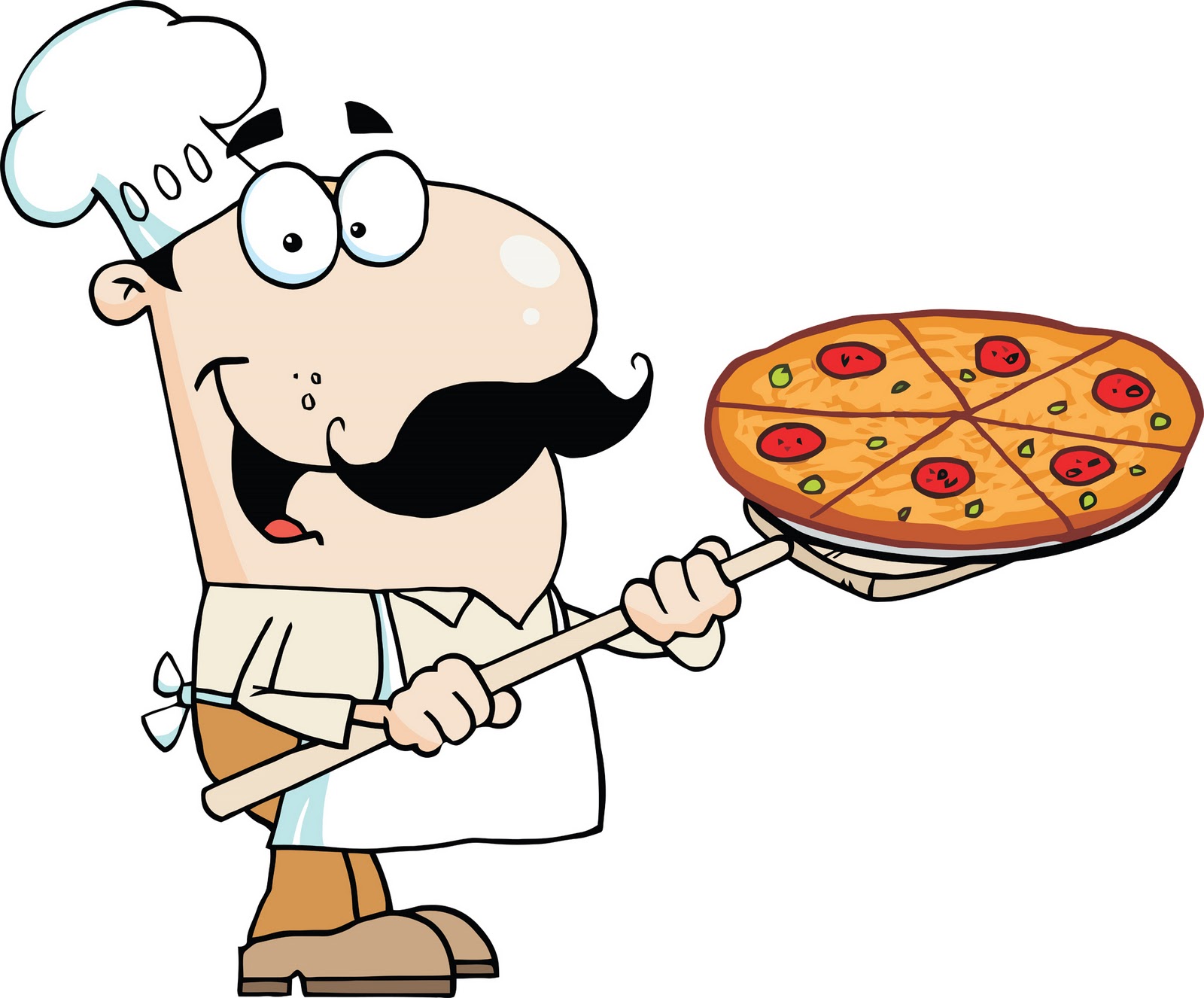 free clipart pizza man - photo #22