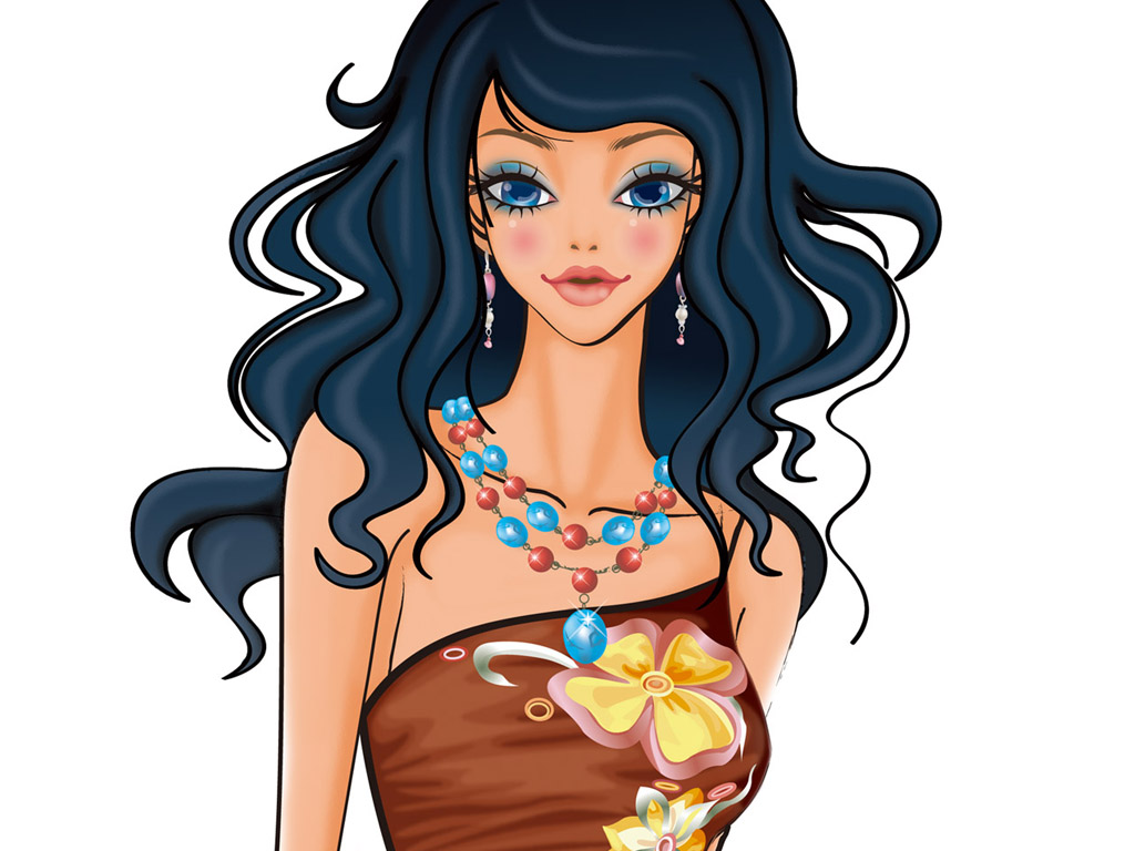 Free Girls Cartoon Pic, Download Free Girls Cartoon Pic png images, Free  ClipArts on Clipart Library