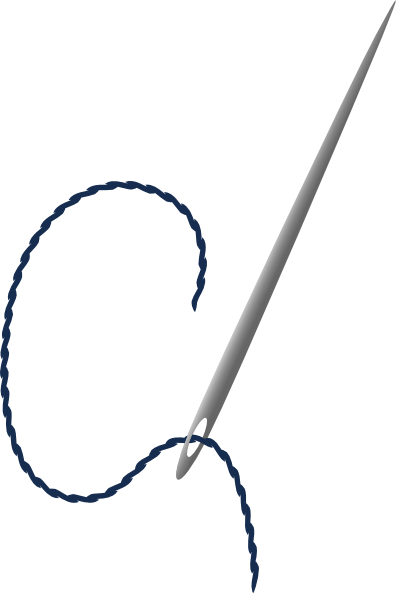 Needle And Thread Clip Art at Clipart library - vector clip art online 
