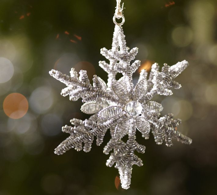 Snowflake Ornament Inspiration for Christmas Tree Modern 