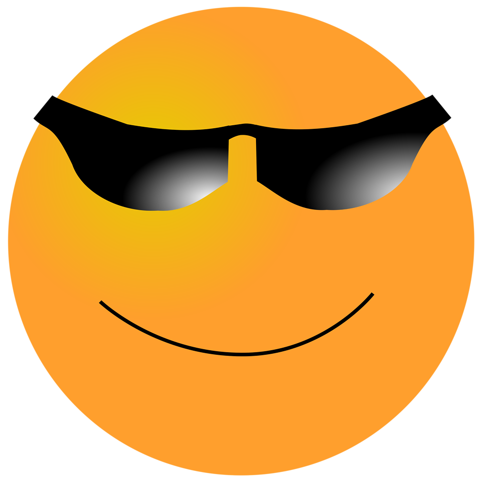 Smiley | Free Stock Photo | Illustration of an orange smiley face 