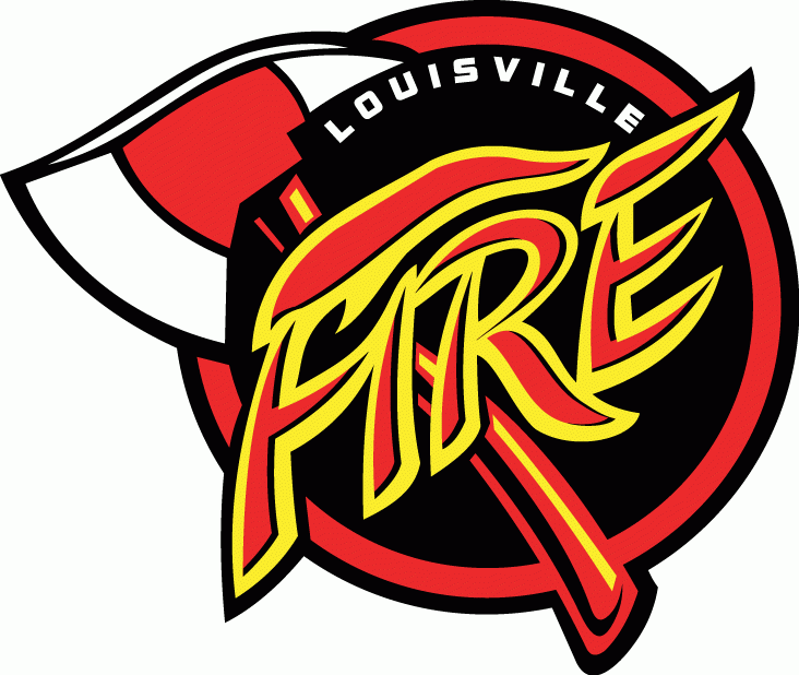 Louisville Fire Primary Logo - Arena Football 2 (AF2) - Chris 