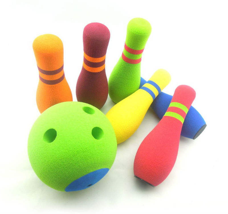 Wtwy Kids Plastic Toy Inflatable Soft Bowling Set - Buy Soft 