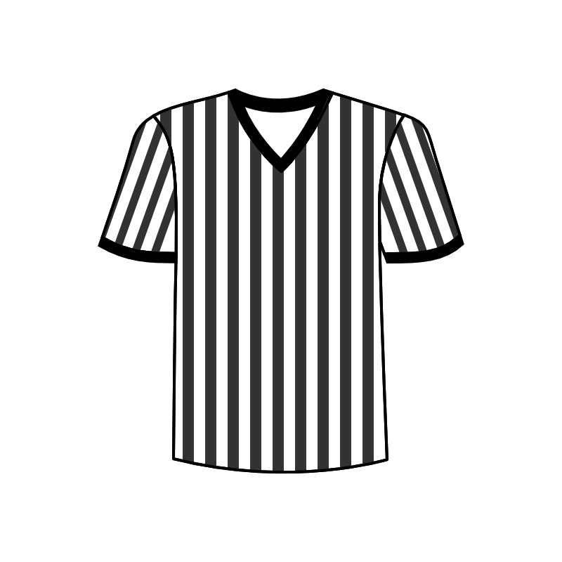 Clipart - Football Referee Shirt