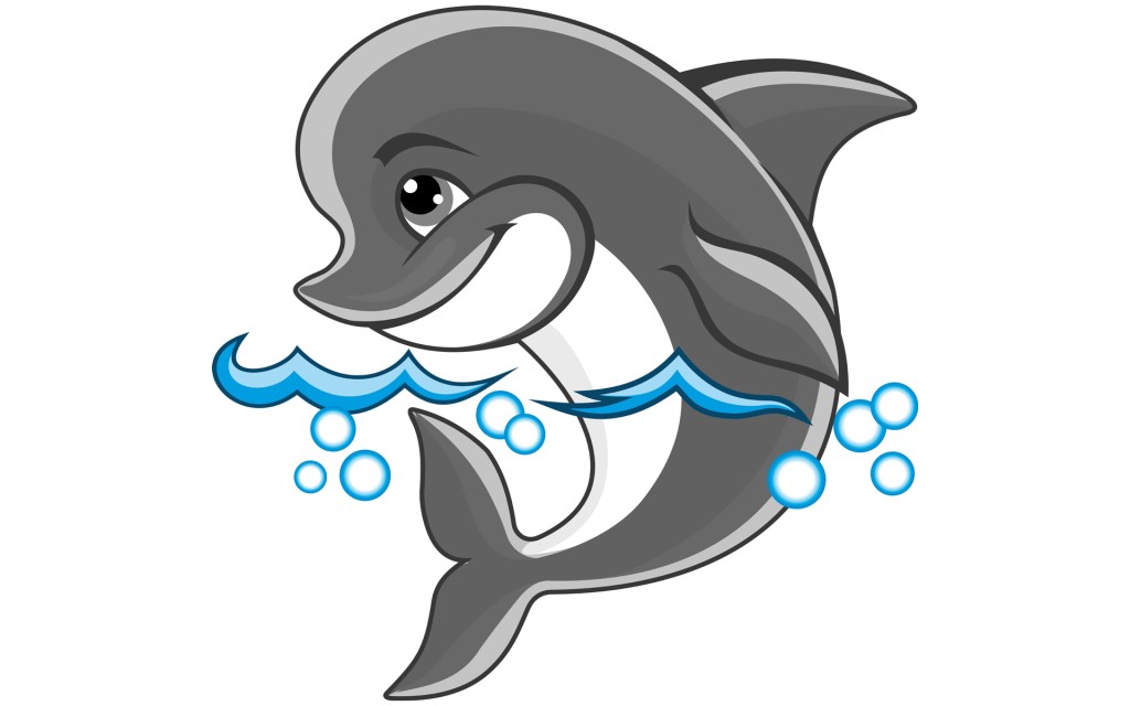 Dolphin Images Cartoon Backgrounds | Free Download Wallpaper 