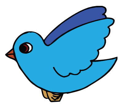 Blue Bird Clipart - Clipart library
