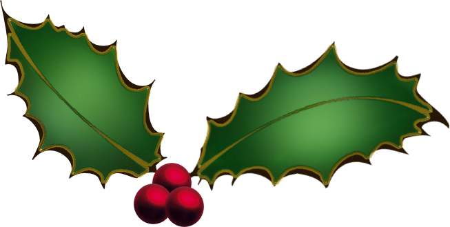 Christmas Holly Clip Art Borders | Clipart library - Free Clipart Images