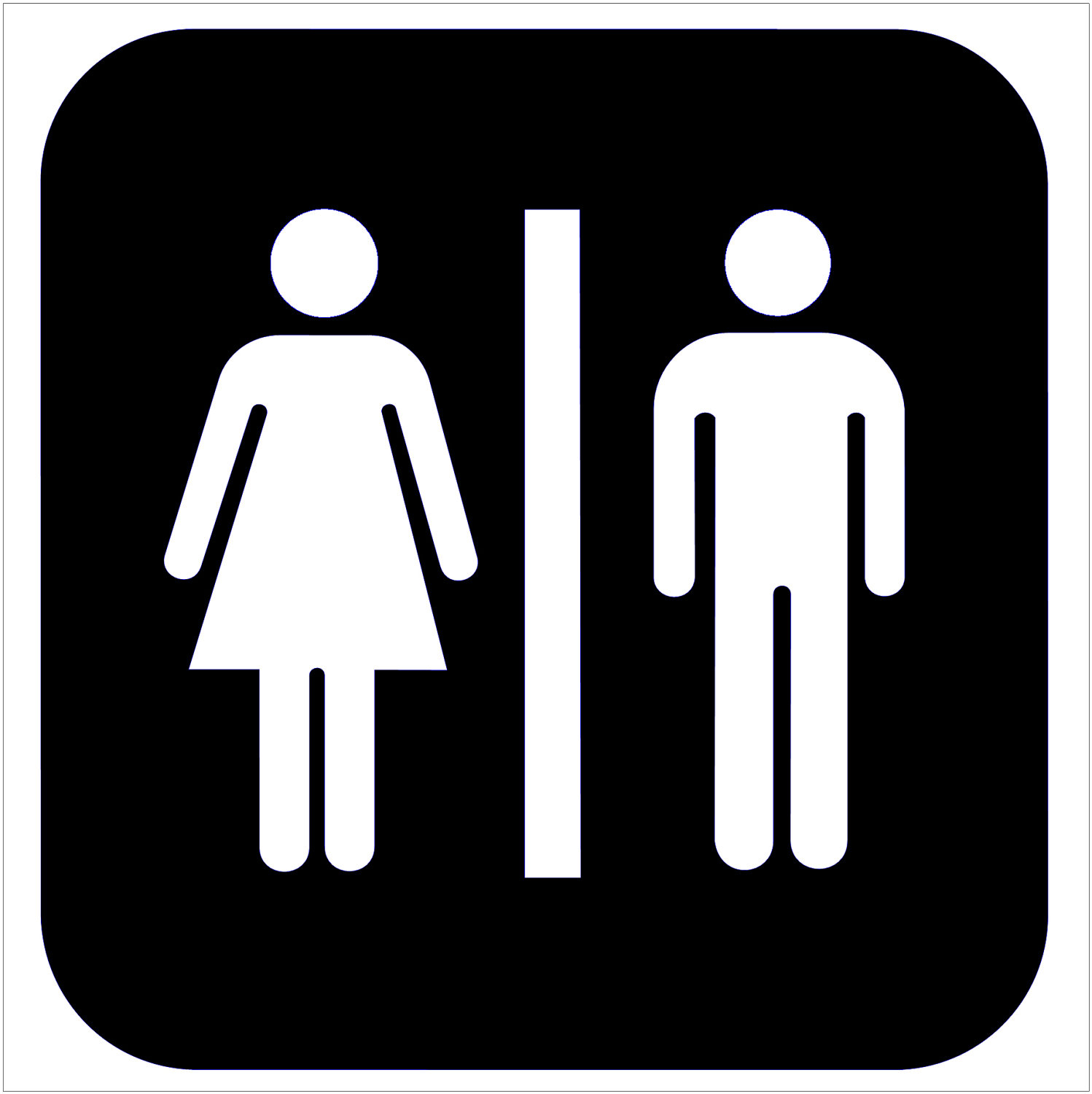 Bathroom Man Icon - Clipart library