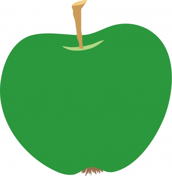Green Apple Clipart Free Stock Photo - Public Domain Pictures