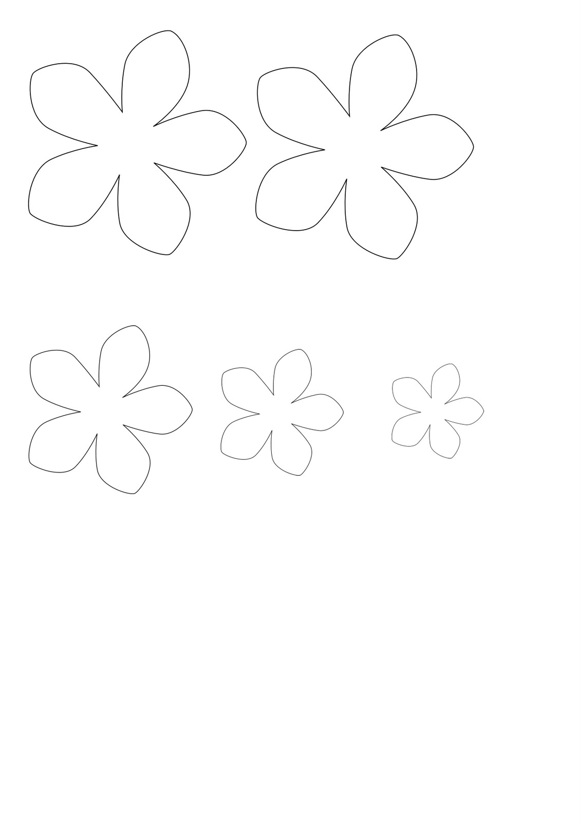 Printable 8 Petal Flower Template Prntbl concejomunicipaldechinu gov co