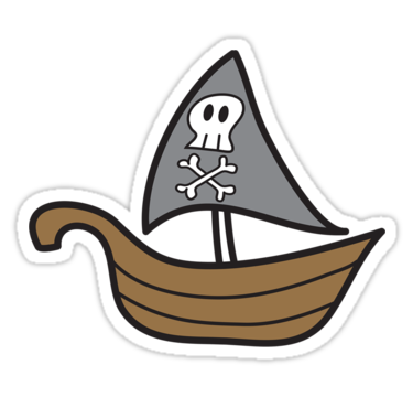 easy pirate ship cartoon - Clip Art Library