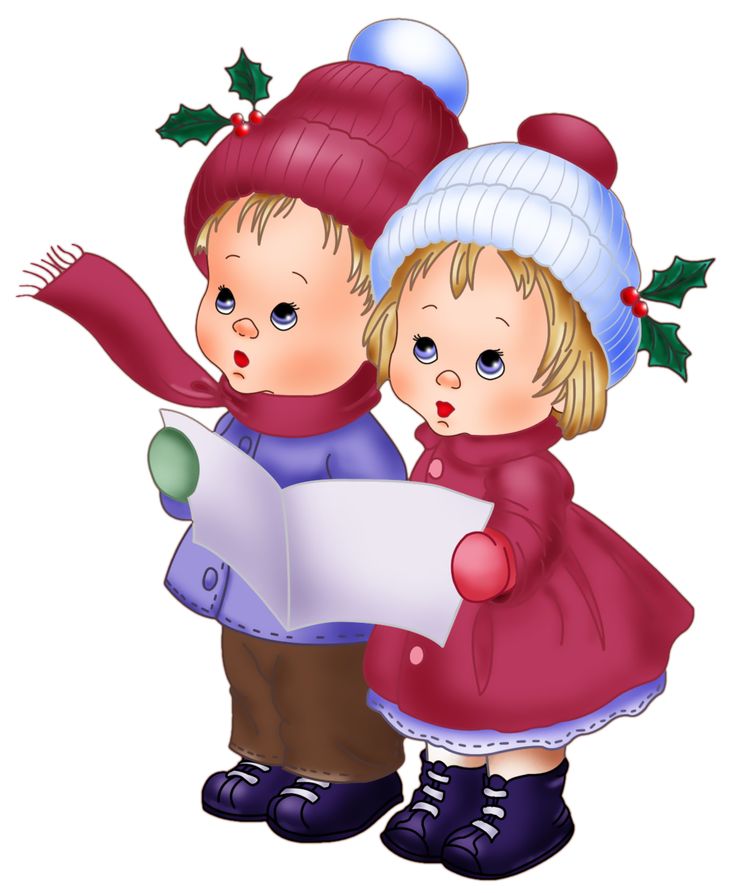 Cute Vintage Kids PNG Clipart | christmas graphics | Clipart library